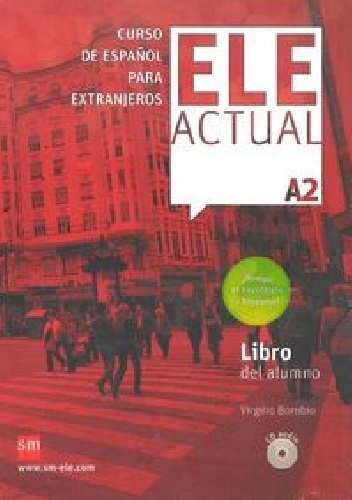 Okładka: Virgilo Borobio - ELE Actual A2 Libro del alumno