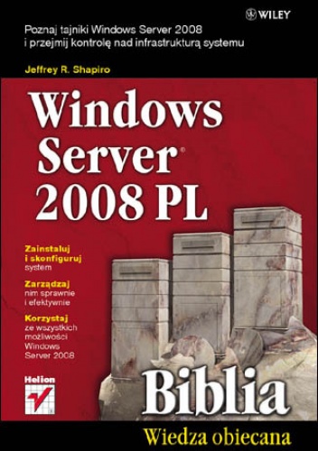 Okładka: Jeffrey R. Shapiro - Windows Server 2008 PL. Biblia