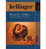 Okładka: Bert Hellinger - Rzeczy sedno. 66 terapii krótkoterminowych