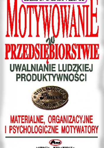 Okładka: Zdzisław Jasiński - Motywowanie w przedsiębiorstwie - e-book