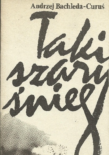 Okładka: Andrzej Bachleda-Curuś - Taki szary śnieg