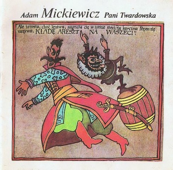 Okładka: Adam Mickiewicz - Pani Twardowska