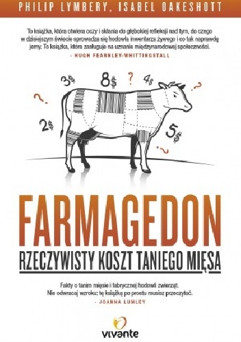 Okładka: Philip Lymbery - Farmagedon. Rzeczywisty koszt taniego mięsa