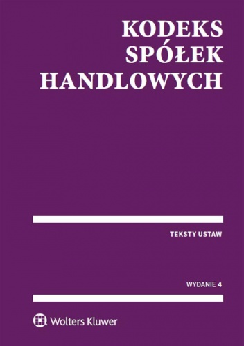 Okładka: Katarzyna Gierłowska - Kodeks spółek handlowych. Teksty ustaw