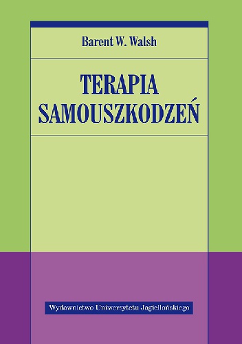 Okładka: Barent W. Walsh - Terapia samouszkodzeń