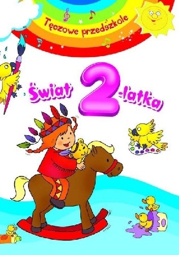 Okładka: Anna Wiśniewska - Świat 2-latka. Tęczowe przedszkole