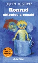 Okładka: Christine Nöstlinger - Konrad, Chłopiec z puszki