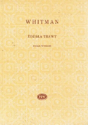 Okładka: Walt Whitman - Źdźbła trawy