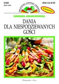 Okładka: Barbara Adamczewska - Dania dla niespodziewanych gości