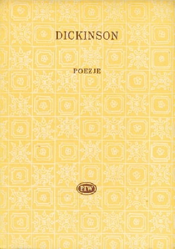 Okładka: Emily Dickinson - Poezje