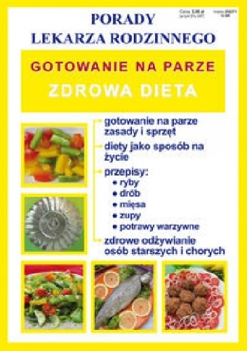 Okładka: Monika Basse - Gotowanie na parze. Zdrowa dieta