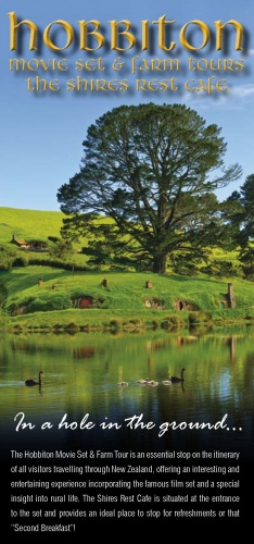 Okładka:  praca zbiorowa - Hobbiton Movie Set & Farm Tour brochure