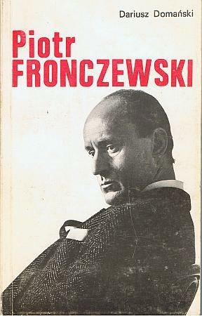 Okładka: Dariusz Domański - Piotr Fronczewski - próba portretu