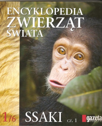 Okładka:  praca zbiorowa - Encyklopedia zwierząt świata. Ssaki cz.1