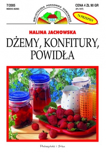 Okładka: Halina Jachowska - Dżemy, konfitury, powidła