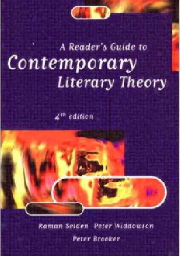 Okładka:  - A reader's guide to contemporary literary theory