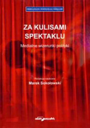 Okładka: Marek Sokołowski - Za kulisami spektaklu