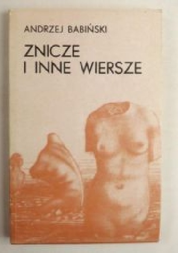 Okładka: Andrzej Babiński - Znicze i inne wiersze