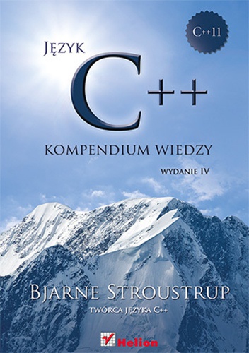 Okładka: Bjarne Stroustrup - Język C++. Kompendium wiedzy