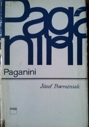 Okładka: Józef Powroźniak - Paganini