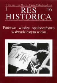 Okładka: Waldemar Kozyra - Państwo  władza  społeczeństwo w dwudziestym wieku