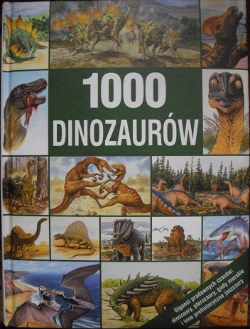 Okładka: Helmut Werner - 1000 dinozaurów