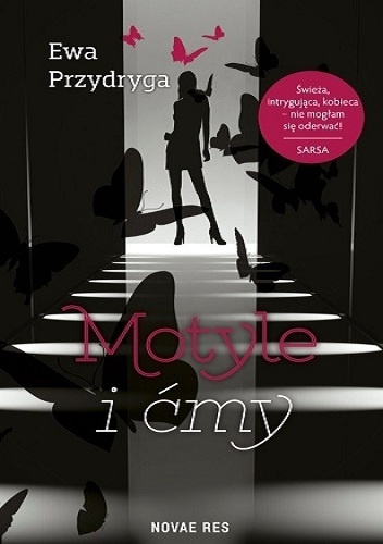 Okładka: Ewa Przydryga - Motyle i ćmy
