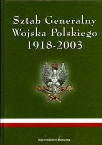 Okładka: Tadeusz Panecki - Sztab Generalny Wojska Polskiego 1918-2003