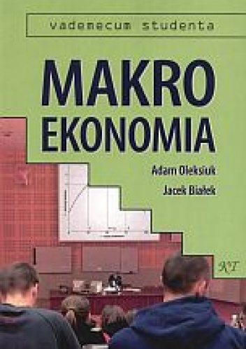 Okładka: Adam Oleksiuk - Makroekonomia