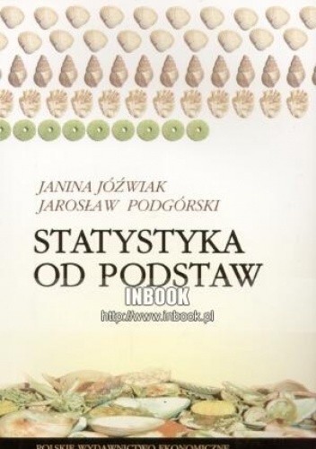 Okładka: Janina Jóźwiak - Statystyka od podstaw