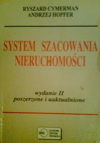 Okładka: Ryszard Cymerman - System Szacowania Nieruchomości
