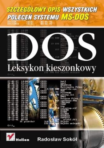 Okładka: Radosław Sokół - DOS. Leksykon kieszonkowy