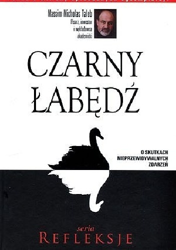 Okładka: Nassim Nicholas Taleb - Czarny łabędź
