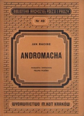 Okładka: Jean Racine - Andromacha