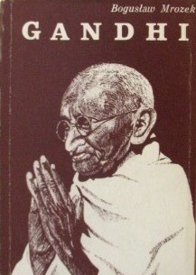 Okładka: Bogusław Mrozek - Mahatma Gandhi