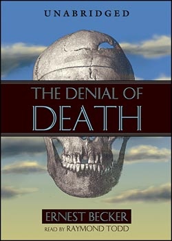 Okładka: Ernest Becker - The Denial of Death