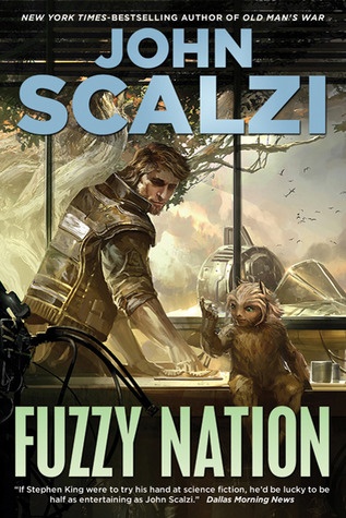 Okładka: John Scalzi - Fuzzy Nation