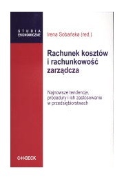 Okładka: Irena Sobańska - Rachunek kosztów i rachunkowość zarządcza