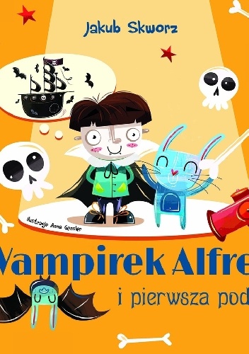 Okładka: Jakub Skworz - Wampirek Alfred i pierwsza podróż