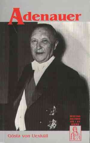Okładka: Gösta von Uexküll - Adenauer