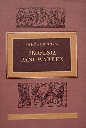 Okładka: George Bernard Shaw - Profesja pani Warren