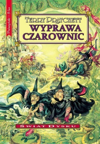 Okładka: Terry Pratchett - Wyprawa czarownic