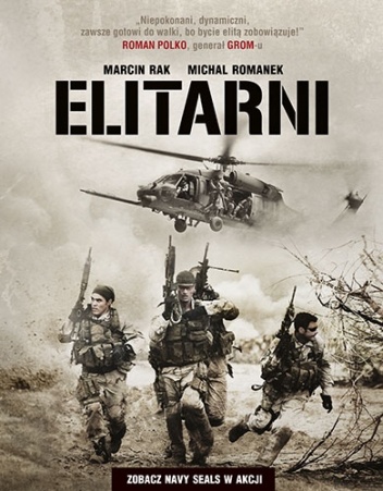 Okładka: Michał Romanek - Elitarni. Zobacz Navy SEALs w akcji