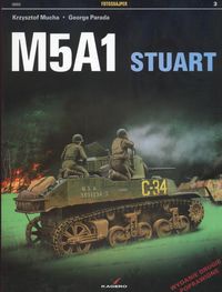 Okładka: Krzysztof Mucha - M5A1 Stuart