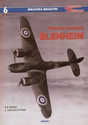 Okładka: Jerzy Gruszczyński - Samolot bombowy Blenheim
