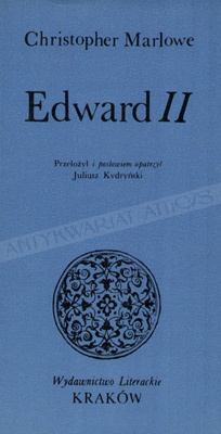Okładka: Christopher Marlowe - Edward II