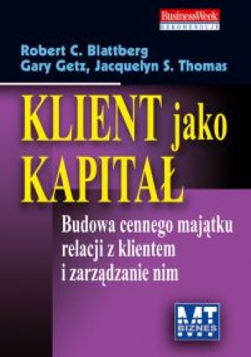 Okładka: Gary Getz - Klient jako kapitał