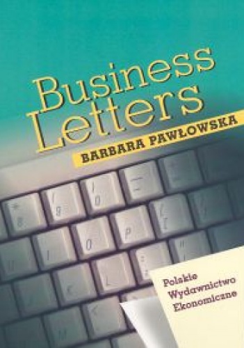 Okładka: Barbara Pawłowska - Business letters