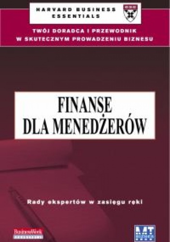 Okładka: Anna Żółcińska - Finanse dla menedżerów