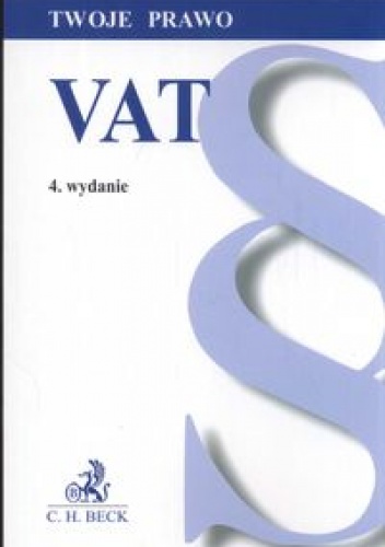 Okładka: Aneta Flisek - VAT /Twoje prawo